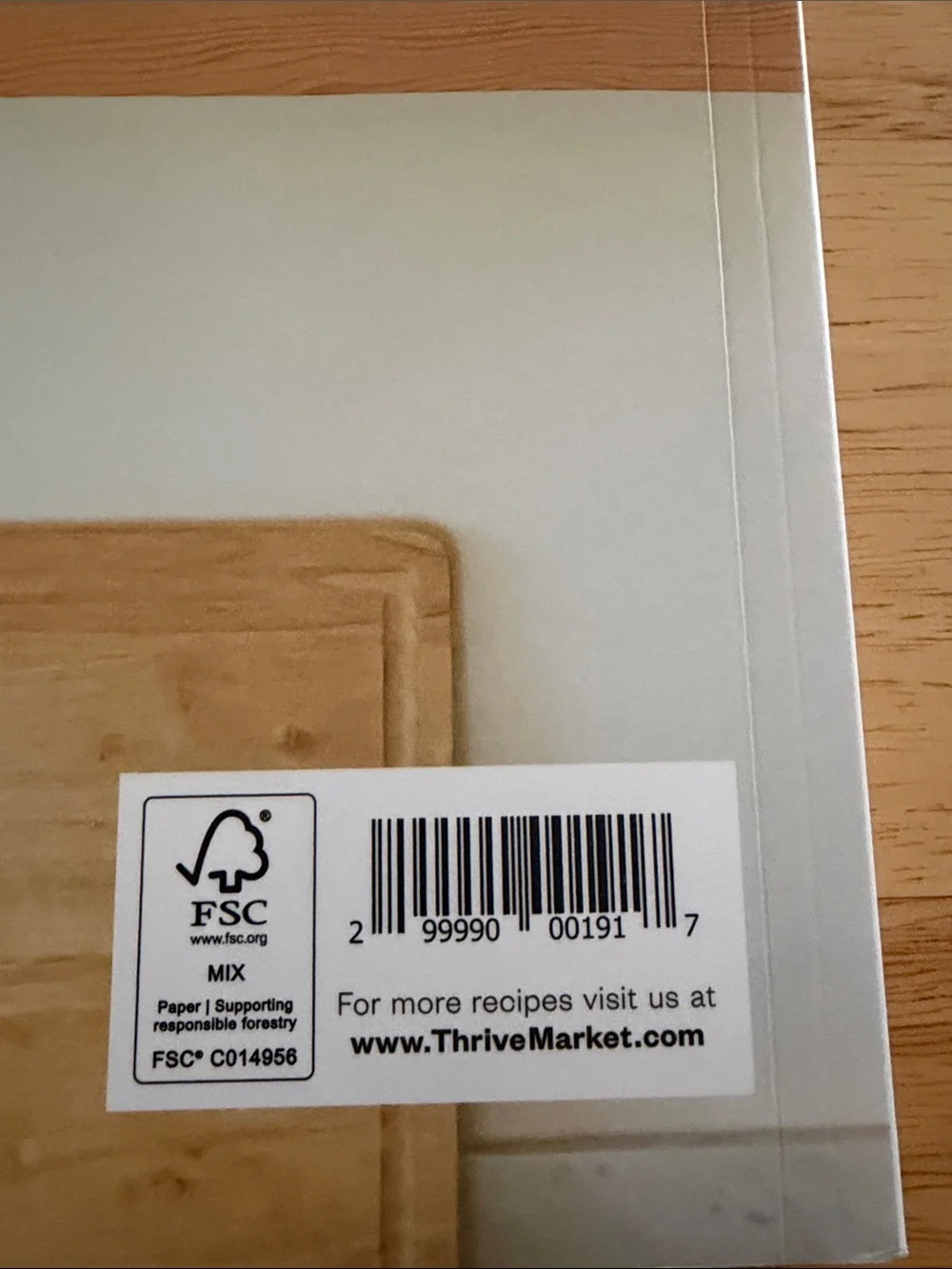 Thrive Healthy Living Made Easy Cookbook - Blue Cover